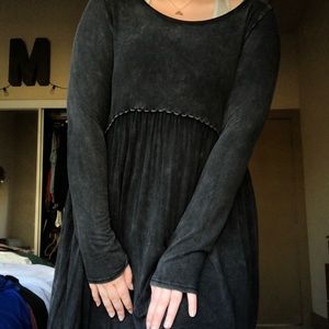 washed look tunic/dress